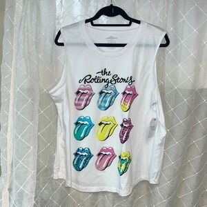 Rolling Stones sleeveless tank size XL (16-18) NWT
